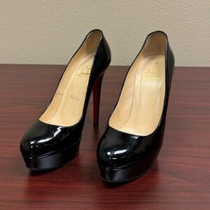 Christian Louboutin Bianca Patent Leather Pumps